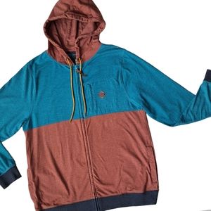 Hippy Tree Surf & Stone Zip Up Hoodie